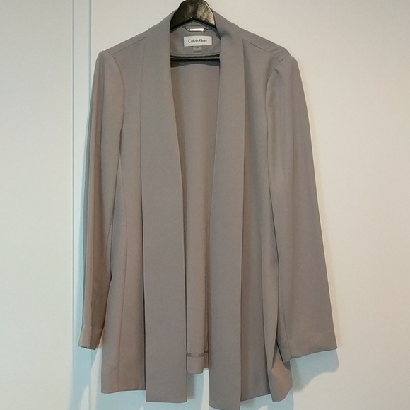 Calvin Klein Jackets & Blazers - Calvin Klein long grey blazer, size L